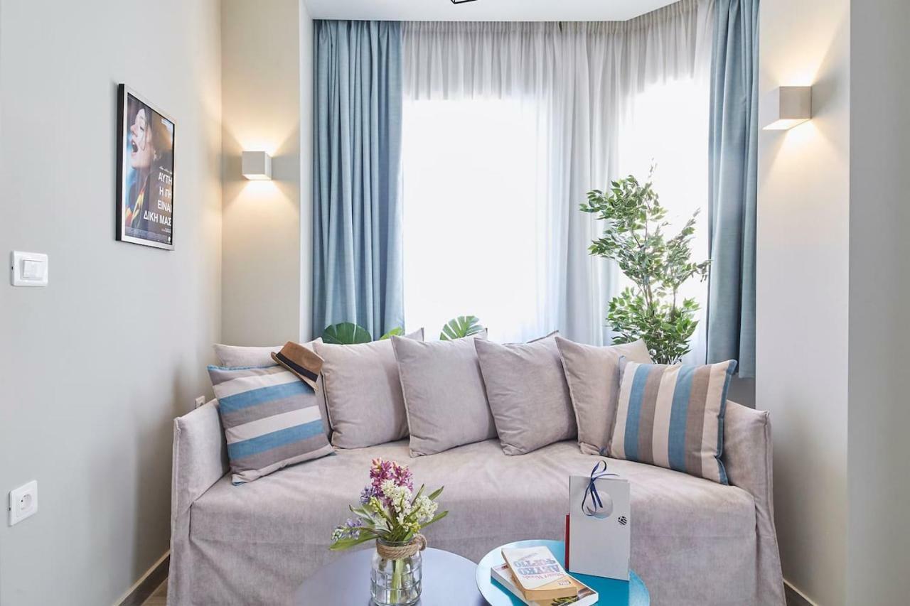 Spacious Suite W. Huge Balcony + Acropolis View Atenas Exterior foto